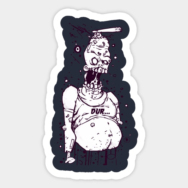 Zombi Sticker by exogreyfox